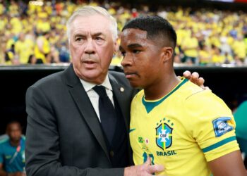 Endrick entrou no intervalo e recebeu elogios de Carlo Ancelotti após a vitória do Brasil sobre o Japão
