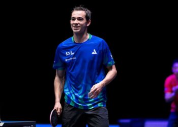 Hugo Calderano travou um duelo contra o japonês Shunsuke Togami, chegou ao sétimo e decisivo set, mas acabou derrotado por 4 a 3.