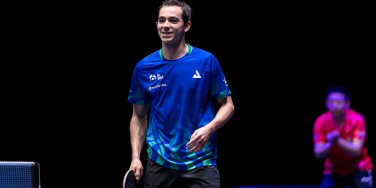 Hugo Calderano travou um duelo contra o japonês Shunsuke Togami, chegou ao sétimo e decisivo set, mas acabou derrotado por 4 a 3.