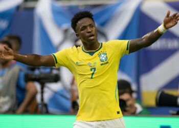 A CBF oficializou um protesto à Fifa contra a arbitragem da partida contra a Escócia, após o gol de Vini Jr ser anulado com auxílio do VAR.