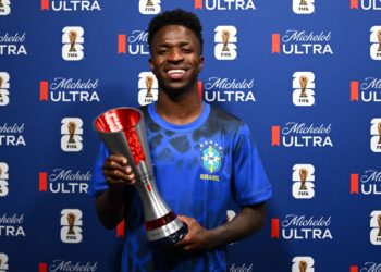 Vini Jr foi eleito o melhor jogador da partida contra o Haiti