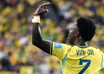 Ap&oacute;s marcar dois gols diante da Esc&oacute;cia, o atacante, Vini Jr assumiu a 4&ordf; coloca&ccedil;&atilde;o no &ldquo;Power Ranking&rdquo; da Fifa na categoria ataque.