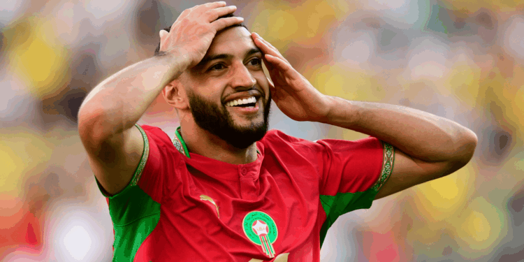 Autor do gol de Marrocos contra o Brasil na estreia da Copa, Ismael Saibari próximo de ser anunciado como reforço do Bayern de Munique.