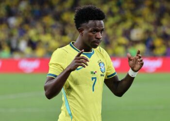 Vini Jr. destacou a importância de Neymar para a Seleção Brasileira