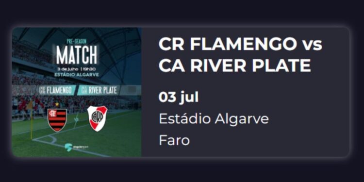 Ingressos para Flamengo x River Plate em Portugal custam a partir de R$ 59