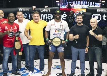 André Monstro foi o destaque do Jungle Fight 152 em Macaé-RJ - Foto: Rafael Oliveira