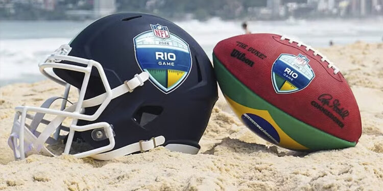 Rio será palco de jogo da NFL - Foto: Divulgação/NFL