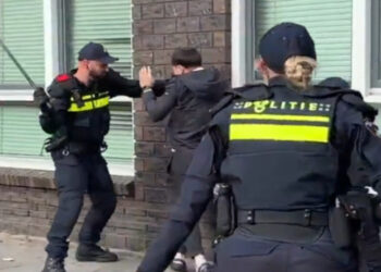 Garrafas e gritos às 6h: lado B da comemoração de Marrocos nas ruas da Holanda