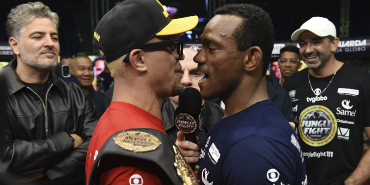 Ernane Pimenta e Fabrício Bakai se enfrentam na grande final - Foto: Carlos Ventura/Jungle Fight