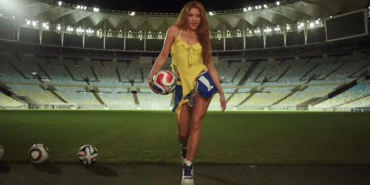 Shakira no topo do mundo: “Dai Dai” vira o vídeo mais visto do YouTube após abertura da Copa