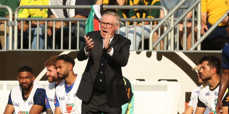 Ancelotti gostou da atuação do Brasil