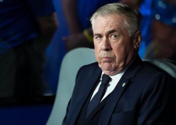Ancelotti em jogo do Brasil