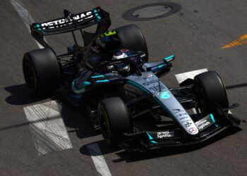Carro de Kimi Antonelli no GP de M&ocirc;naco