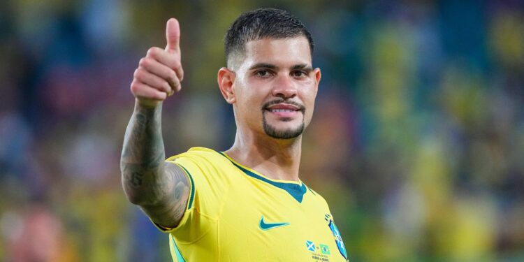 Bruno Guimarães foi um dos destaques da rodada da Copa do Mundo