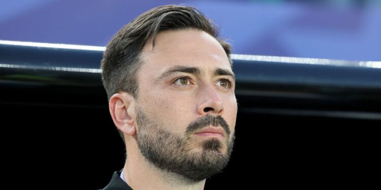 Davide Ancelotti em jogo do Brasil