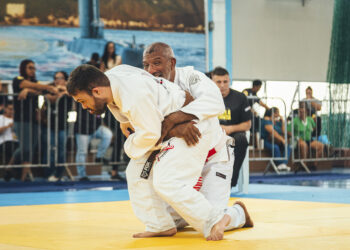Evento reuniu alunos de jiu-jitsu inclusivo - Foto: Iso/Divulgação