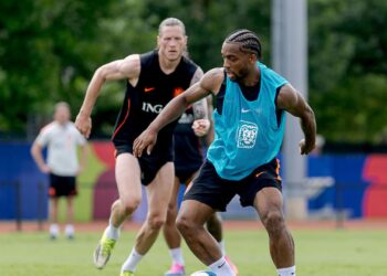 Quinten Timber em treino da Holanda
