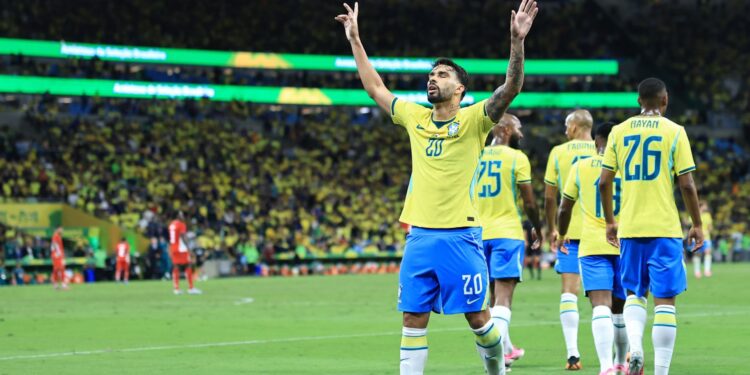 Lucas Paquetá deve começar como titular da Seleção Brasileira no amistoso contra o Egito, neste sábado.