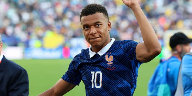 Mbappé após jogo da França