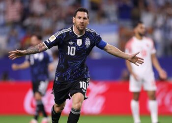 Messi chegou ao sexto gol com a Argentina na Copa do Mundo