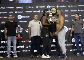 Pesados disputam cinturão no Jungle Fight 152 - Foto: Rafael Oliveira