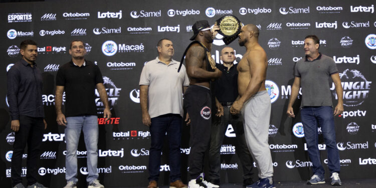 Pesados disputam cinturão no Jungle Fight 152 - Foto: Rafael Oliveira