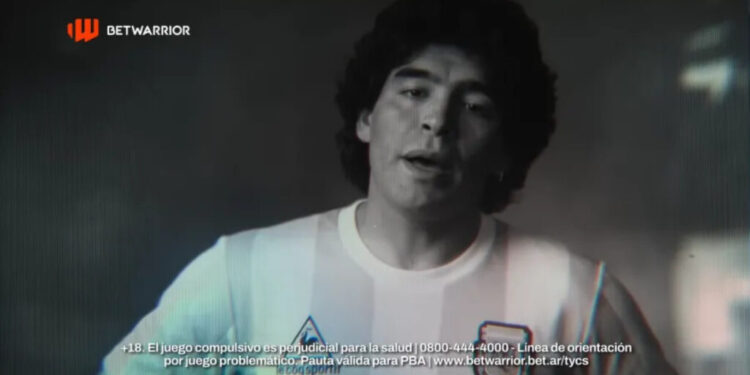 Comercial com Maradona feito por IA explode em polêmica na Copa; entenda