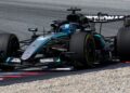 Carro de Russell no GP da &Aacute;ustria de F1