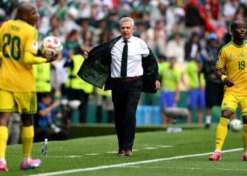 Aguirre em jogo do México