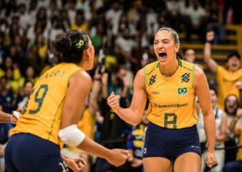 Brasil deu show contra a Itália na Liga das Nações de Vôlei