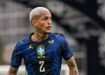Wesley em a&ccedil;&atilde;o pela Sele&ccedil;&atilde;o Brasileira
