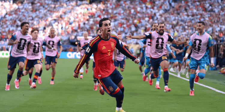 A vitória da Espanha, que garantiu o título mundial, virou motivo de comemoração entre os brasileiros.