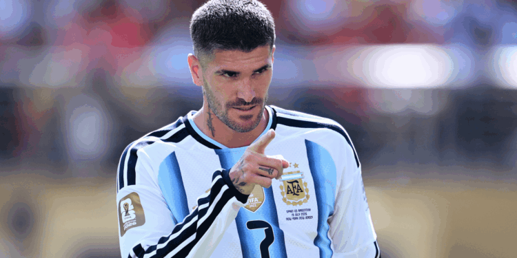 Rodrigo De Paul se manifestou após a derrota da Argentina para a Espanha na final da Copa do Mundo. O jogador exaltou a campanha da seleção