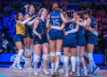 O Brasil est&aacute; a uma vit&oacute;ria da final VNL. A sele&ccedil;&atilde;o feminina enfrenta a It&aacute;lia na semifinal em busca de uma vaga na decis&atilde;o do torneio.