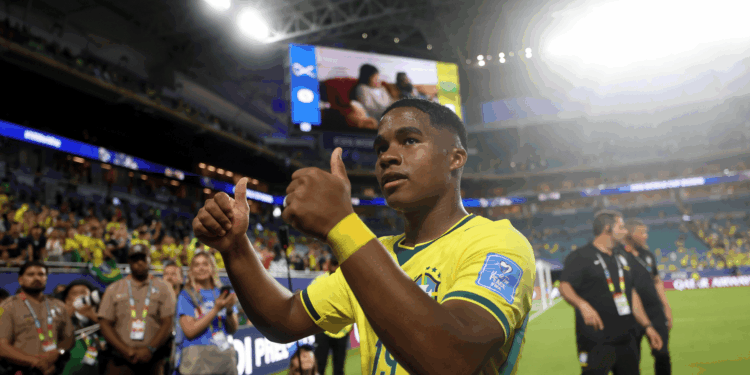 O atacante Endrick foi nomeado como novo embaixador do UNICEF no Brasil. O jogador do Real Madrid é o primeiro atleta a assumir o posto