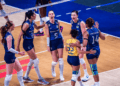 O Brasil est&aacute; na final da Liga das Na&ccedil;&otilde;es Feminina de v&ocirc;lei. Neste s&aacute;bado, 25, a sele&ccedil;&atilde;o brasileira venceu a It&aacute;lia por 3 sets a 2.