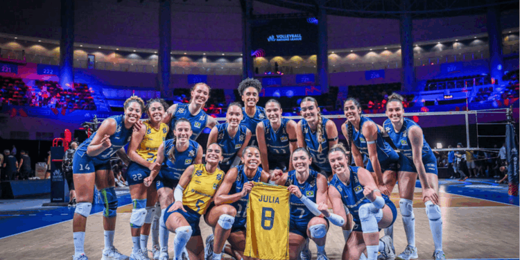 O Brasil vai enfrentar a Turquia como adversária na final da competição.