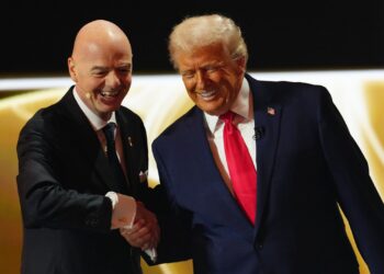 Trump comentou a revisão da expulsão de Balogun e negou ter interferido na decisão da Fifa