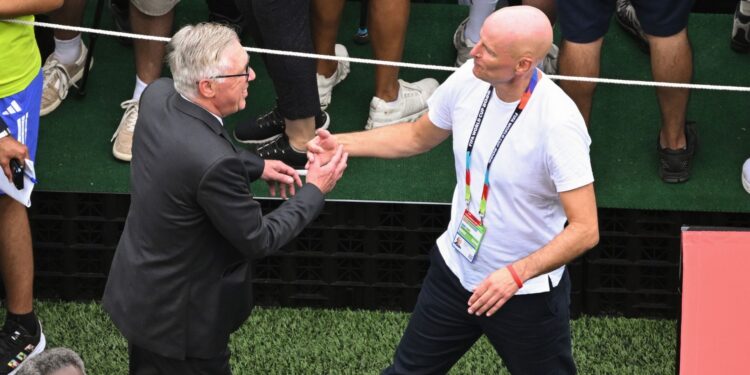 Ancelotti enviou uma camisa personalizada ao técnico da Noruega após a eliminação do Brasil na Copa do Mundo