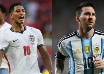 Inglaterra e Argentina divulgam as escala&ccedil;&otilde;es para a semifinal da Copa do Mundo