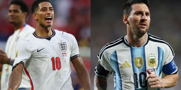 Inglaterra e Argentina divulgam as escalações para a semifinal da Copa do Mundo