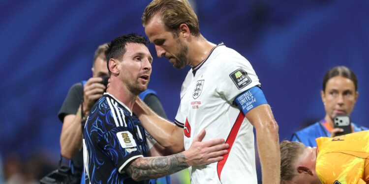 Messi recebeu elogios de Harry Kane após classificar a Argentina para a final da Copa do Mundo