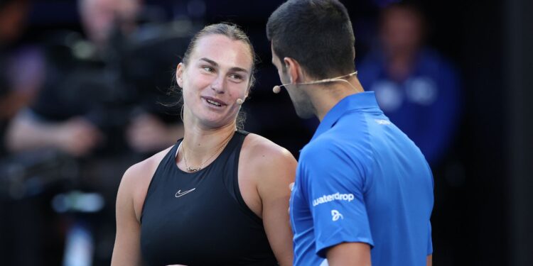 Novak Djokovic e Aryna Sabalenka formarão a dupla "Djokolenka" nas duplas mistas do US Open 2026