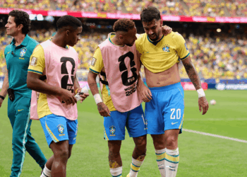 Lucas Paquet&aacute; usou as redes sociais para lamentar o fim da campanha da Sele&ccedil;&atilde;o Brasileira na Copa do Mundo de 2026.