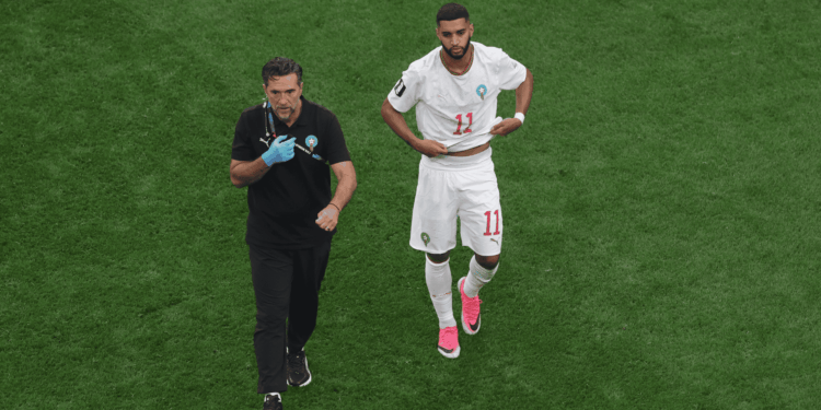 Marrocos pode ter desfalques no jogo contra a França. Seleção africana convive com problemas físicos de peças importantes.