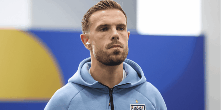 A Inglaterra não poderá contar com Jordan Henderson na sequência da Copa do Mundo de 2026.