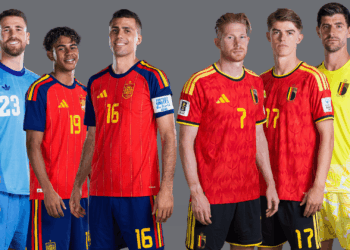 Espanha e Bélgica entram em campo nesta sexta-feira, 10, às 16h (de Brasília), pelas quartas de final da Copa do Mundo de 2026.