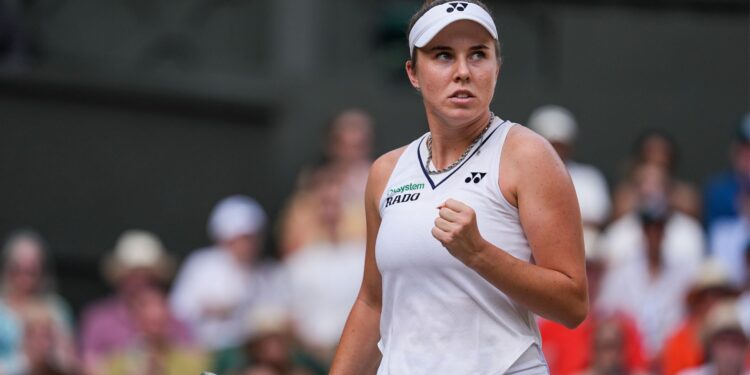 A tcheca Linda Nosková vence Wimbledon após bater Karolína Muchová