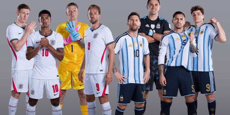 A Copa do Mundo de 2026 conhece nesta quarta-feira, 15, o segundo finalista. Inglaterra e Argentina se enfrentam às 16h