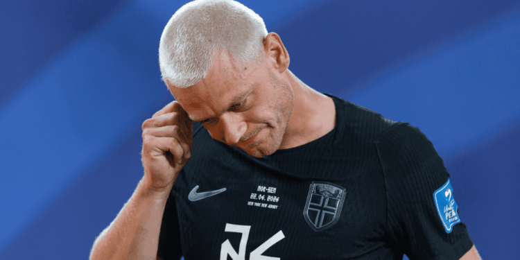 A Noruega deve chegar com um desfalque importante para enfrentar o Brasil, o lateral-direito Ryerson ainda se recupera de uma lesão.